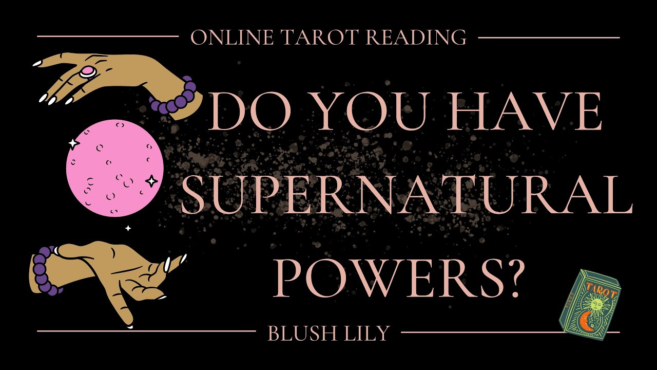 🧿☯Do You Have Psychic Abilities? Supernatural Online Tarot Pick a Card Reading 🧿☯