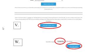 Downloading and Uploading your Financial Project screenshot 4