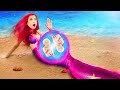 RICH VS POOR MERMAID! How to Become a Mermaid, Extreme Transformation by Zoom GO!