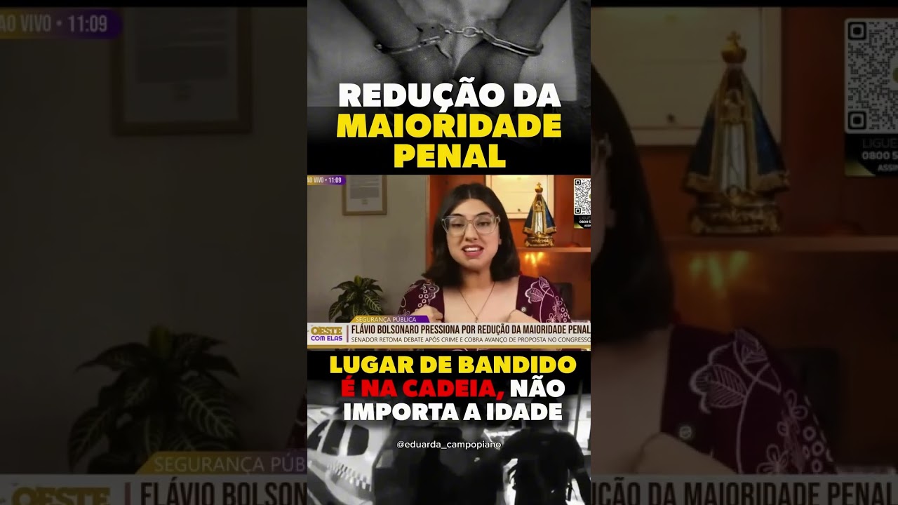 Redução da maioridade penal JÁ!