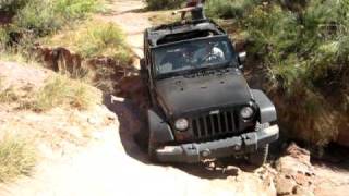 Moab 2010 october Bumper rock on Hey Joe.avi
