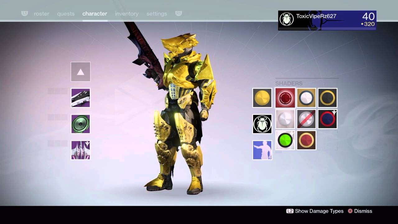Destiny: My 320 Light Titan