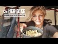 Camping in Ethiopia. On Her Bike Around the World. Episode 57