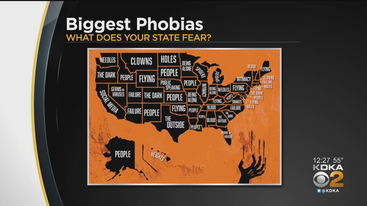 New Survey Breaks Down Biggest Phobias By State