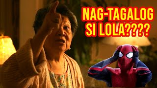 NAGTAGALOG SI LOLA??? Spider-Man: No Way Home Ned's Grandma Scene