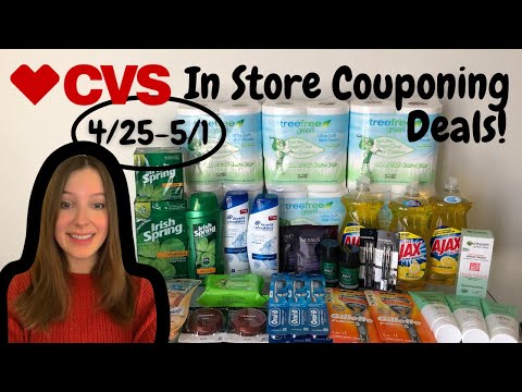 CVS Coupon with Me In Store! (4/25 – 5/1) FREE TOILET PAPER!