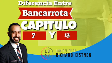 ¿Qué es mejor el Capítulo 7 o el Capítulo 13?