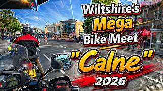 "Calne Free Bike Meet 2026 | Hundreds of Classic & Modern Motorcycles | Suzuki V-Strom Ride"