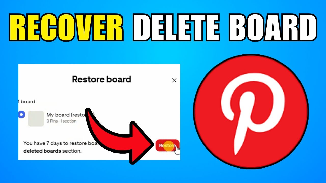 How To Recover A Deleted Board On Pinterest (2026) (New Method)