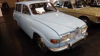 Career Overview 1971 Saab 95 - Exterior and Interior - Motorworld Classics Bodensee 2022