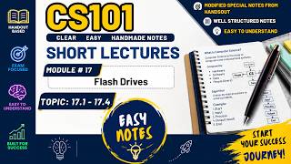 Cs101 vu short lecture 17 midterm 2026 by learn with easy notes, cs101 module 17 modified notes