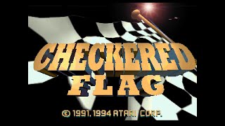 Famous Checkered Flag [Fastest Lap: The Gorge] | Atari Jaguar | High Score Hunter @ lvlupscore.com Profile