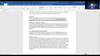 English 101 Syllabus (Michael Bloomingburg)