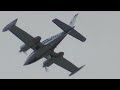 Cessna 310R (N5336C) landing to CMH Airport over my house from IND