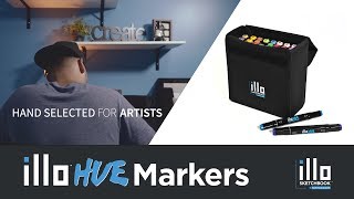 Illo Sketchbook Hue Marker Features