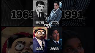 Addams Family 1964 VS 1991 VS 2019 VS 2022 #shorts #wednesday