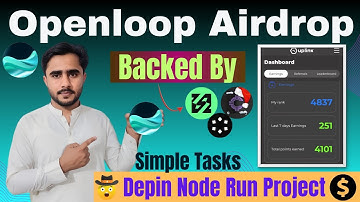 Openloop Airdrop Complete Working Details | Openloop Airdrop Depin Project | Openloop Registration