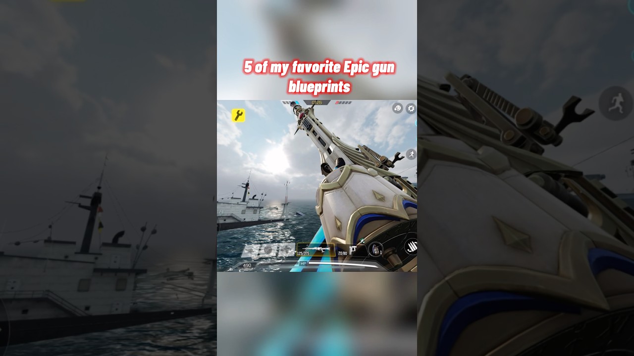 5 of my favorite Epic gun blueprints in Cod Mobile! 
