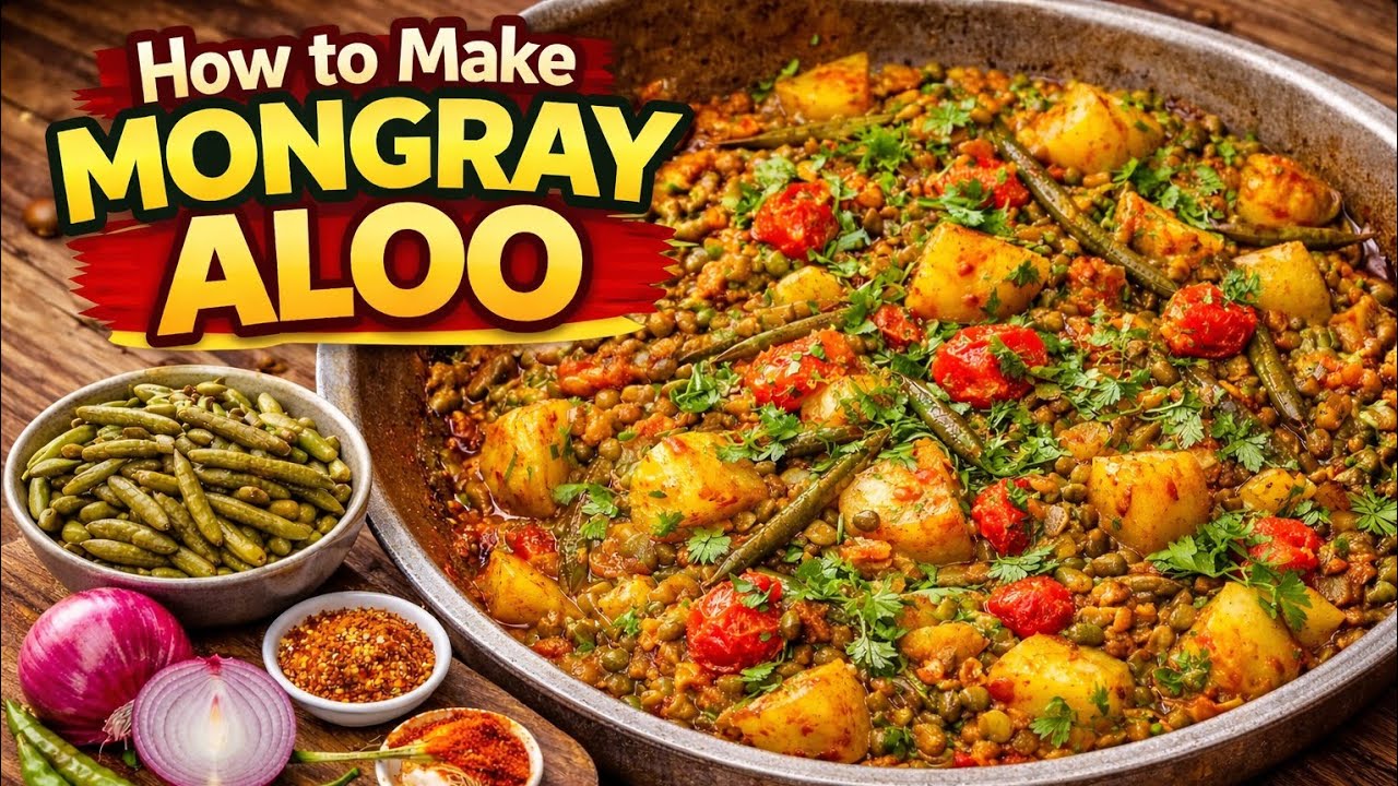 Mongry How To Make Mongray Aloo At Home 😋 | let's Make Mongray Aloo In Ramdan ...