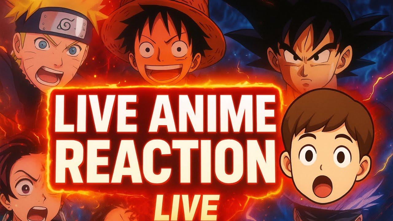 LIVE Anime Reaction 🔴 First Time Watching Iconic Anime Moments!
