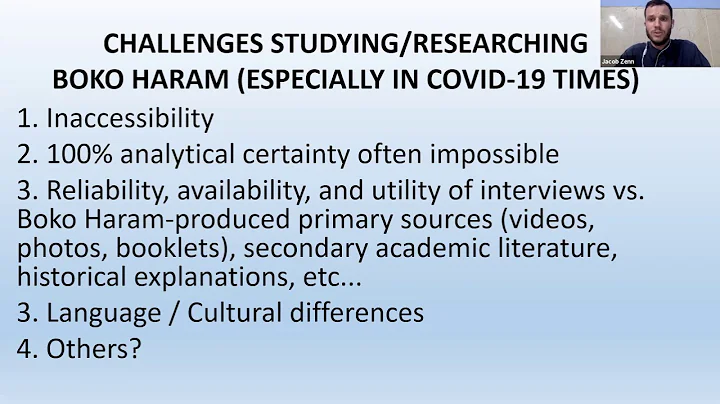 CSS Speaker Series | Jacob Zenn on Boko Haram’s Past and Future