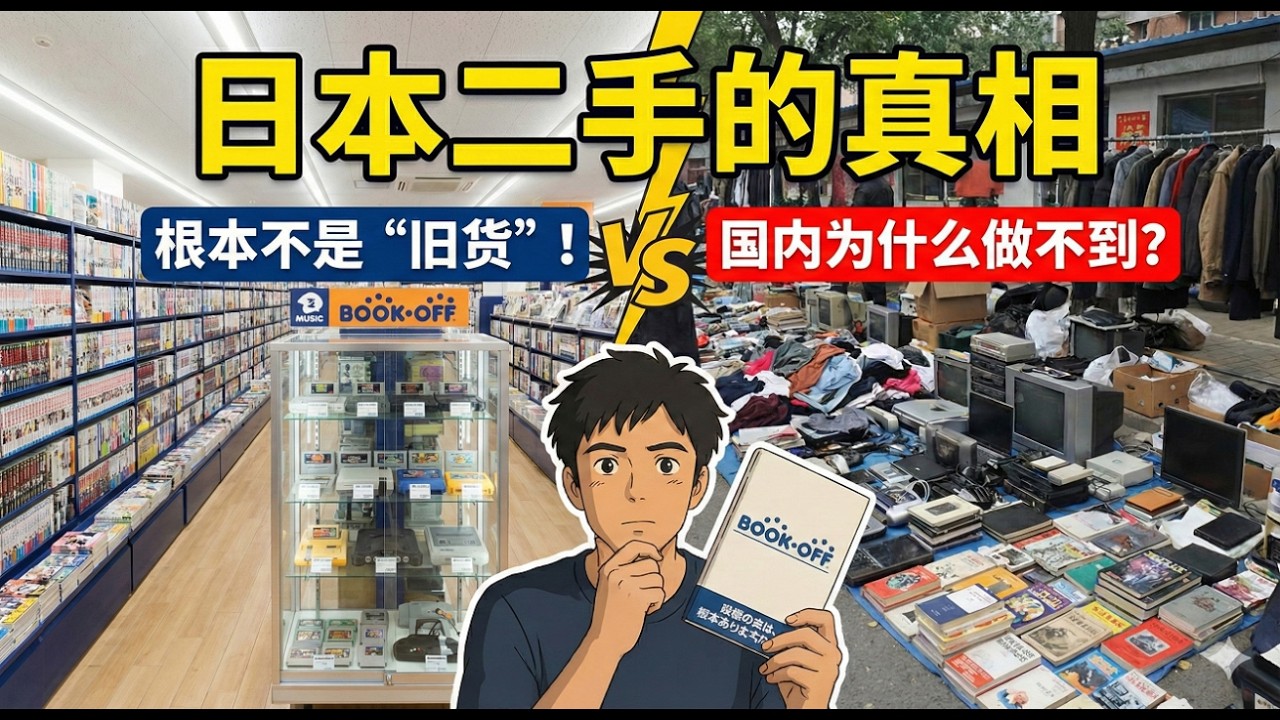 Почему в Японии так много магазинов секонд-хенда?