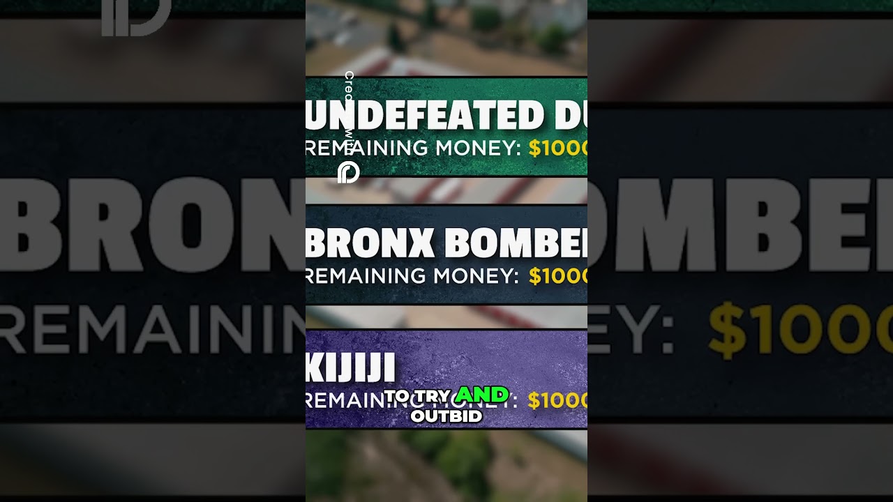 Auction Wars: $1000 Budget! Who Wins?