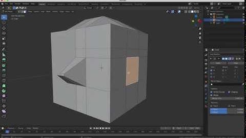 Beginners Blender 3D: Tutorial 7 - Modelling with the Mirror Modifier in Blender