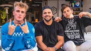 Jake Paul & Anthony Trujillo Take Over Ground House Burger In Irvine