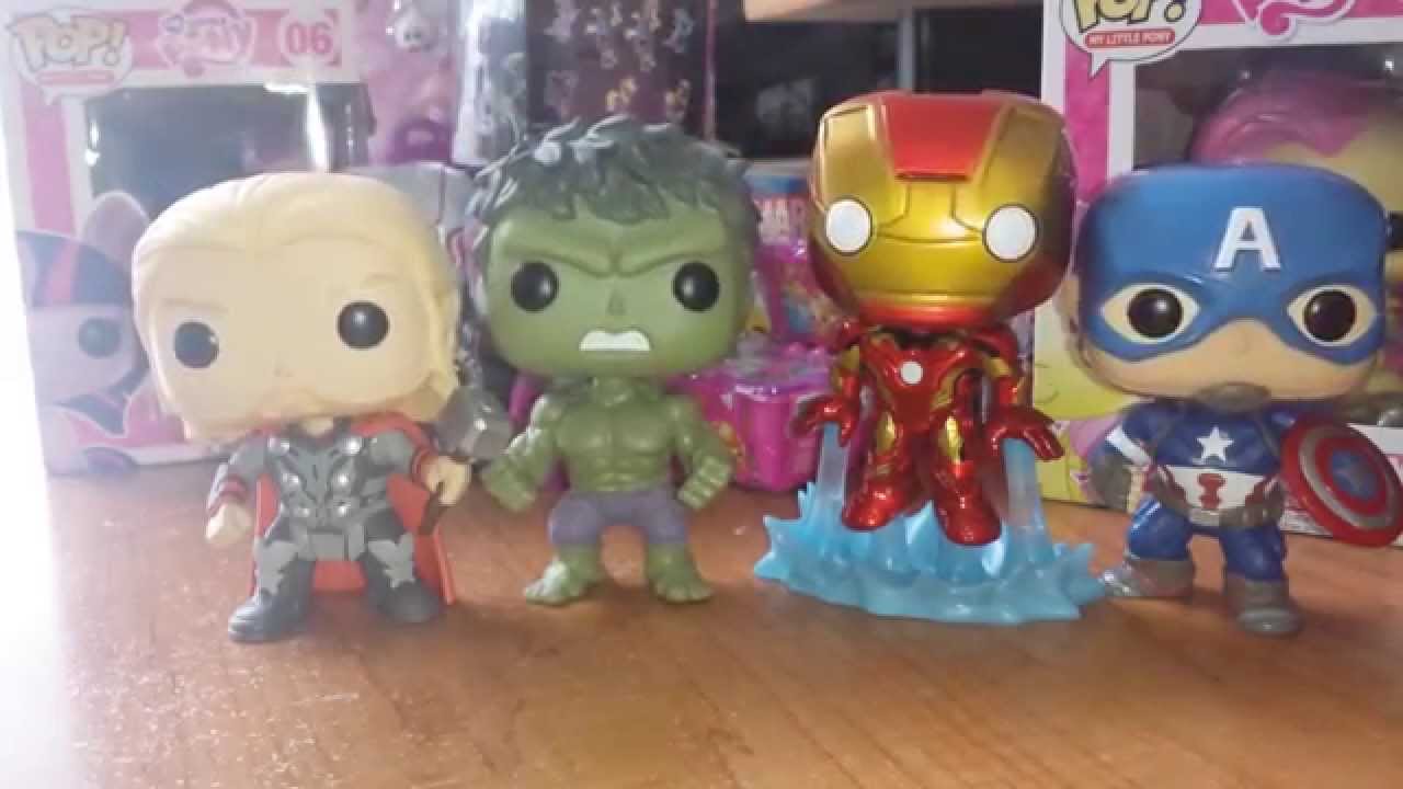 Follow Up Avengers Pops & MLP Unboxing