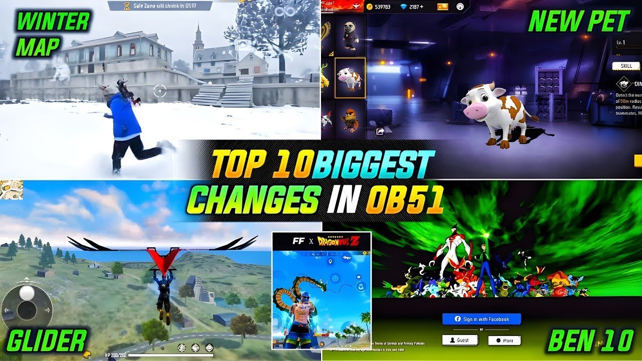  New Features🎯 Garena Free Fire OB51 Update – Top 10 Biggest Changes