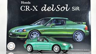 Can you use RUSTOLEUM over Kaleido Paints? Honda CR-X del Sol by Fujimi [ASMR]