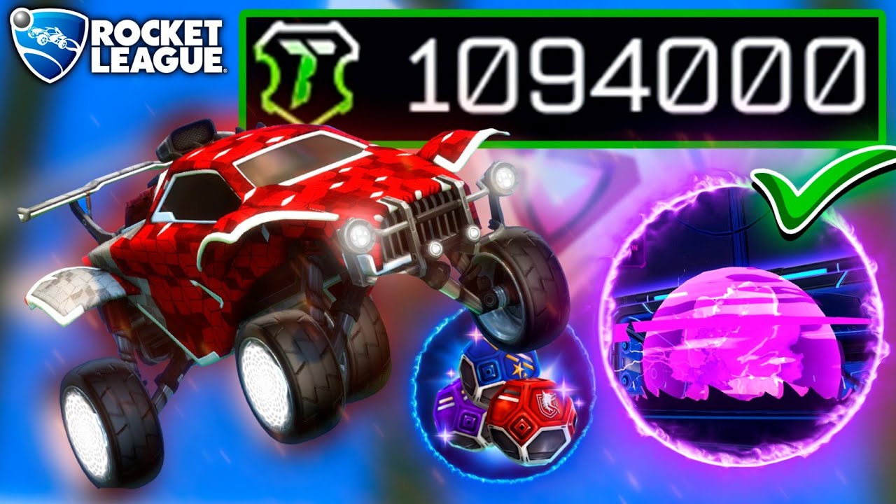 COMO FIQUEI RICO GASTANDO 1 MILHAO DE CREDITOS NO ROCKET LEAGUE (rewards de torneio)