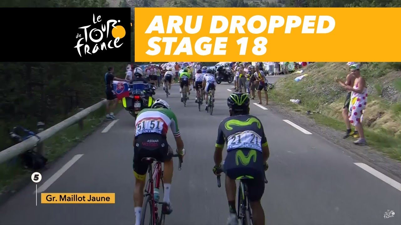 ventoux vin Aru is dropped - Stage 18 - Tour de France 2017