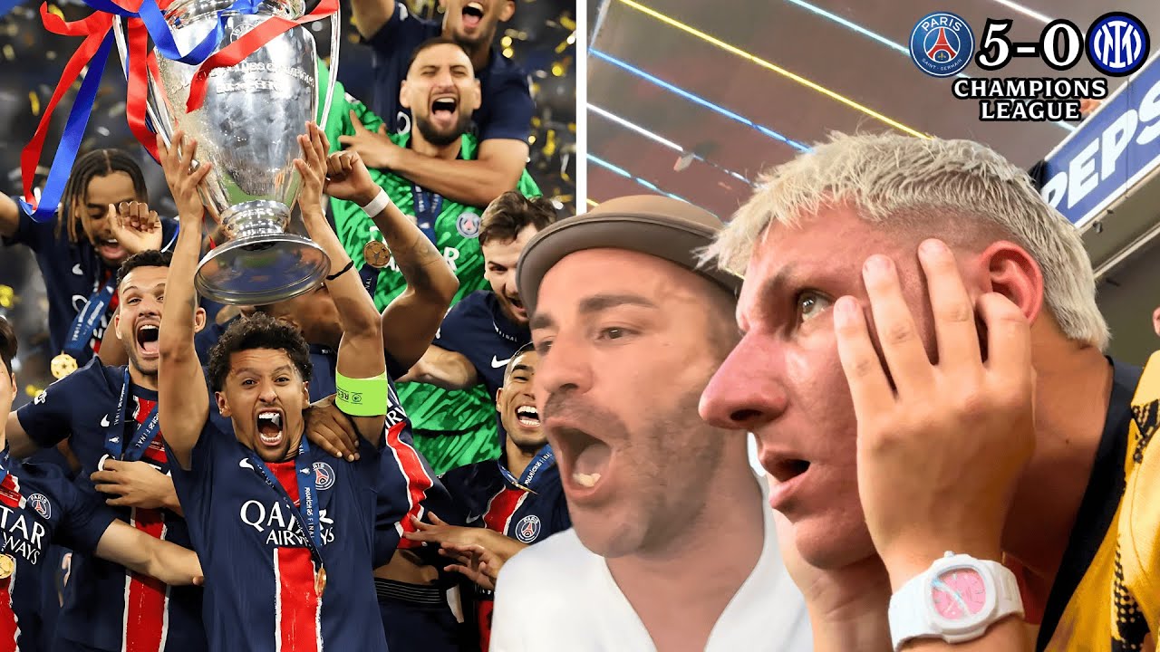 LA FINALE PIÙ FOLLE DI SEMPRE: PSG INTER 5-0! *ENZO IN LACRIME*