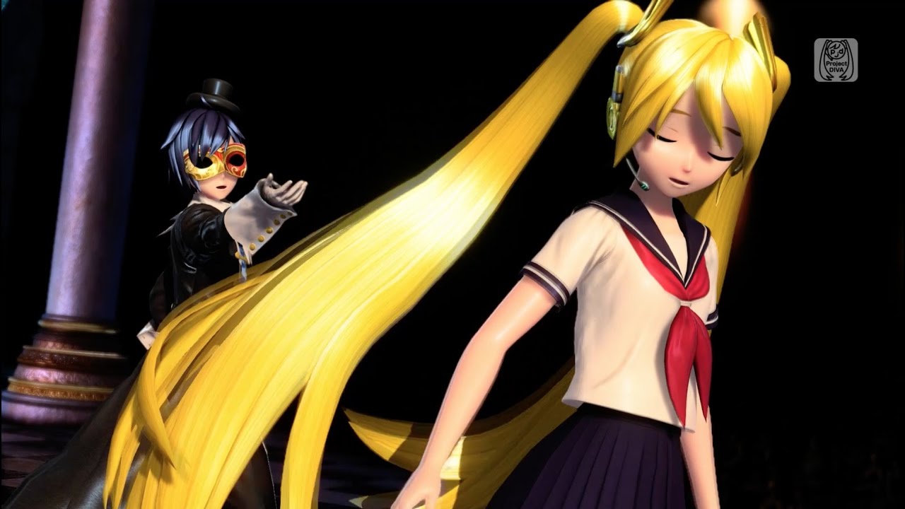 Sailor Miku and Tuxedo Kaito - CENDRILLON - Hatsune Miku Project Diva ARCADE Future Tone