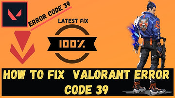 Valorant - How To Fix Error Code 39 "There Was An Error Connecting To The Platform"| BEST Solution✔️