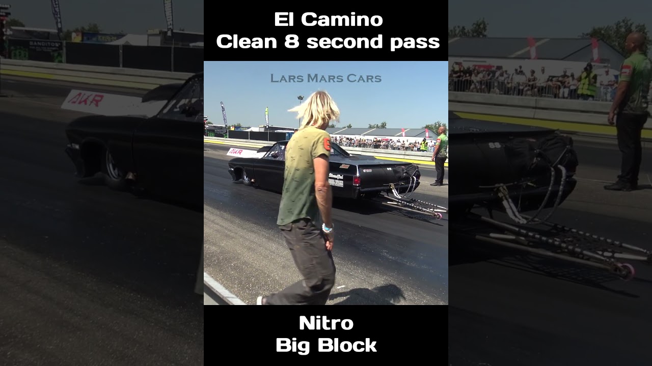 Nitrous El Camino Clean 8 second pass 