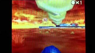 マグマの上を歩く  マリオ64DSバグNo.6
