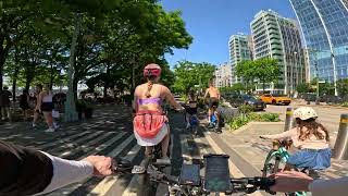 The Best Bike Path in NYC? Hudson River Greenway to Brooklyn Bridge