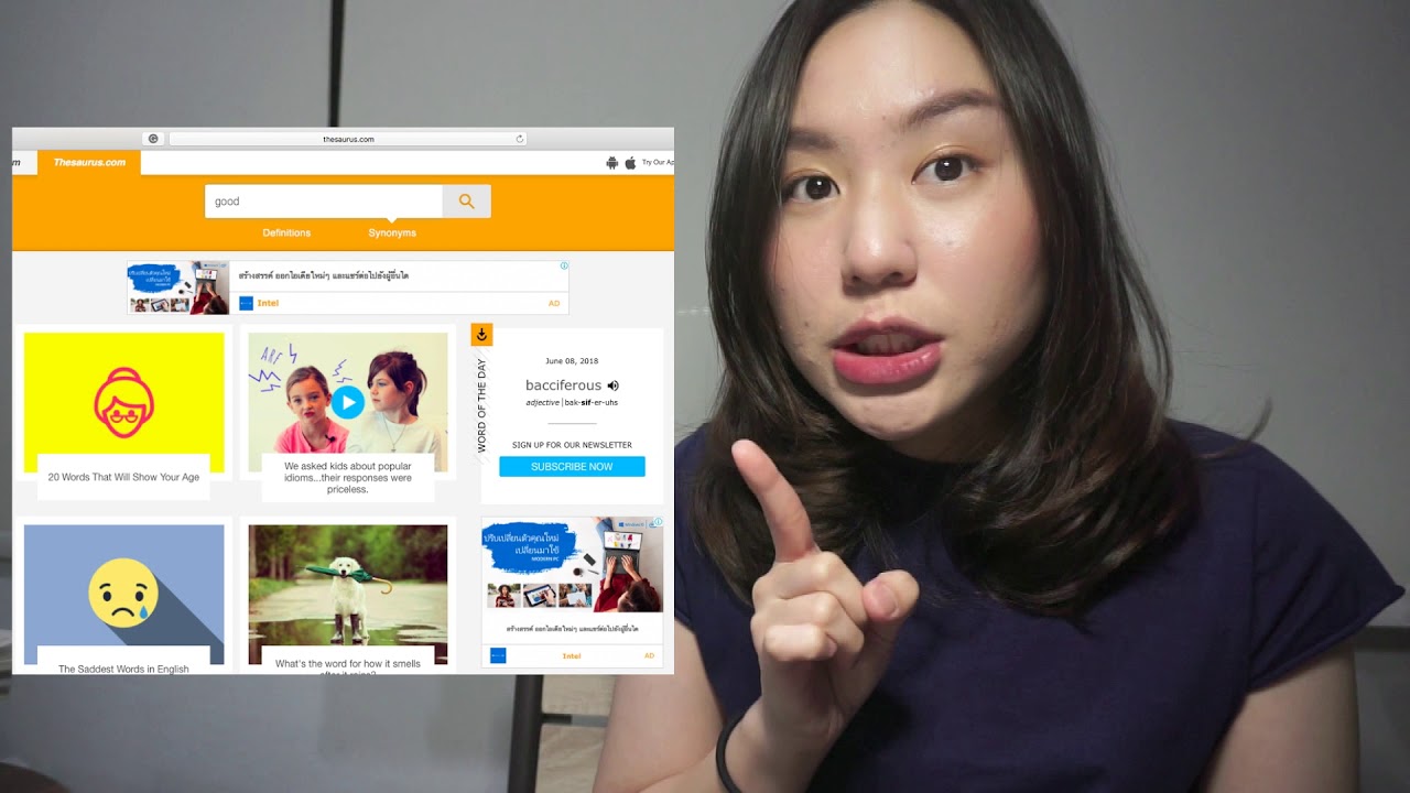 [ฝรั่งอั่งม้อ] 1 website ใน 1 ตอน: ตามล่าหา synonym!