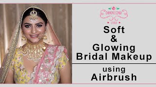 Soft & glowing Bridal makeup using Airbrush screenshot 5
