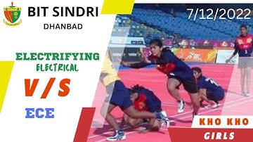 #bitsindri electrical vs ece #khokho 7/12/22