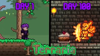 A Terraria Noob Spends 100 Days in Terraria