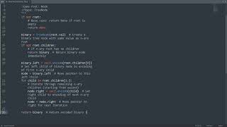 Leetcode 431. Encode N-ary Tree to Binary Tree in Python | Python Leetcode | Python Coding Tutorial