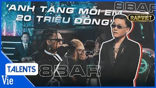 Free chinh phục 8Bar, Wowy tặng những thí sinh bị loại 20 triệu đồng tại vòng Đối đầu | Rap Việt