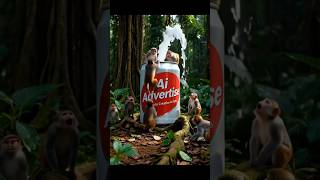 So Creative Ai Ads by Ai Advertisement #ai #advertisement #commercial #trending #new #monkey