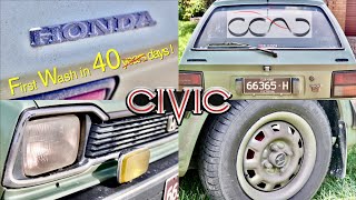 Filthy 40yr Old Honda Civic Get's A Wash & Detail! by Car Craft Auto Detailing 13,717 views 1 year ago 16 minutes