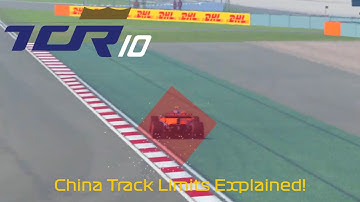 TCR S10 Track Limits - China