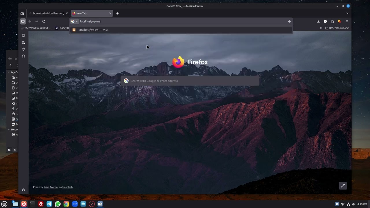 WordPress Installation LAMPP ( Linux + Apache + MySQL/MariaDB + PHP + Perl)